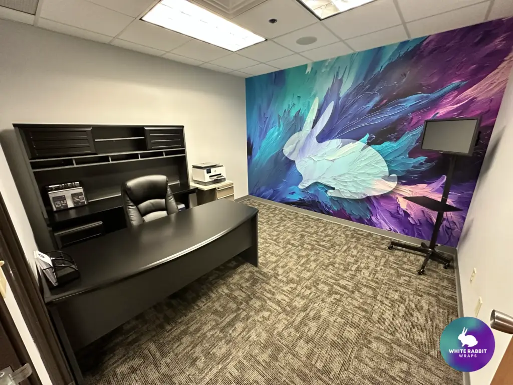 Office Wall Mural in Carmel, Indiana