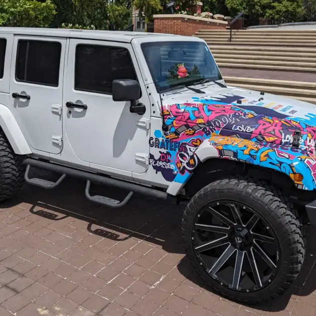 Jeep color graphics