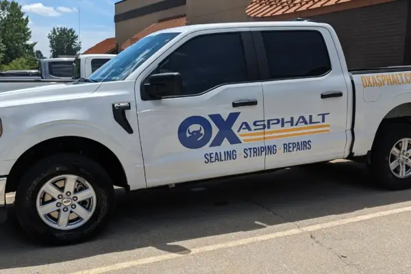 OX Asphalt truck graphics