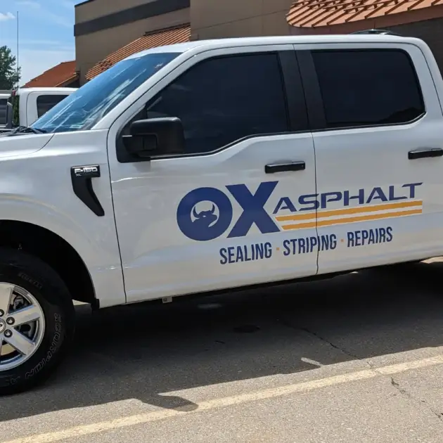 OX Asphalt truck graphics