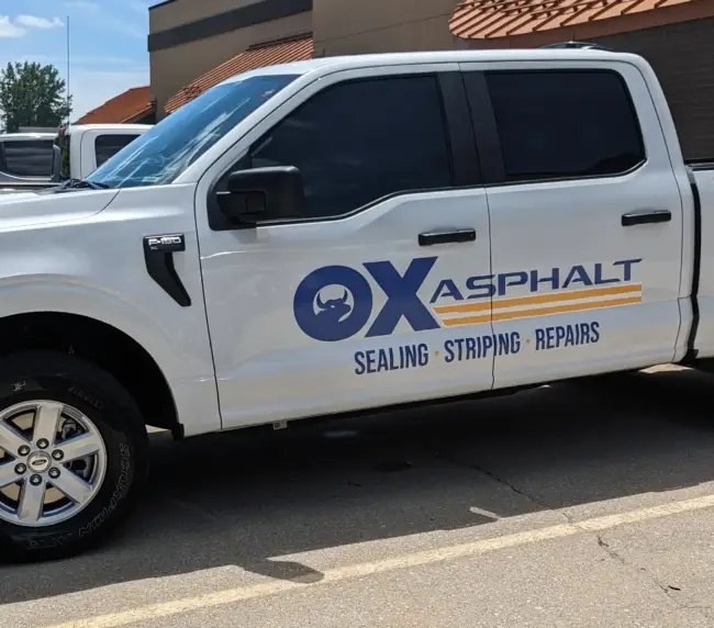 OX Asphalt truck graphics