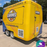 Carmel, Indiana trailer wrap for Carmel Dads' Club